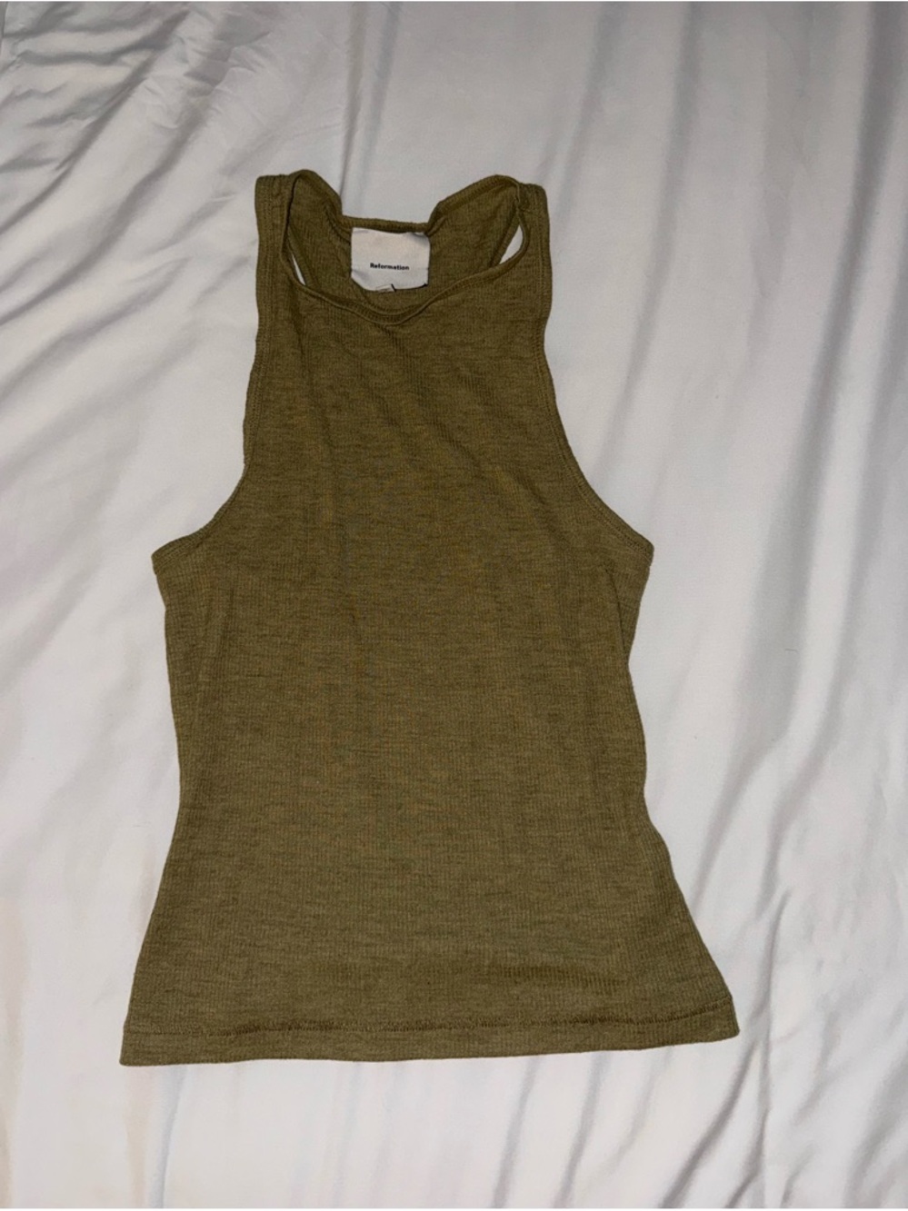 Reformation Ribbed Tank